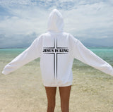 Jesus Is King Sweatshirt, Christian Shirt, Graphic Believer Hoodie, Trendy Faith Shirt, Aesthetic Jesus Shirt, Gifts for Christian