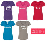 Plain V-Neck Shirt, 100+ Color V-Neck Shirt, Women Sizes, Soft and Comfy Colorful Blank, Unisex Fit V Neck Tee, V Neck Blank Tee