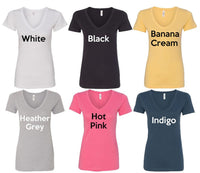 Plain V-Neck Shirt, 100+ Color V-Neck Shirt, Women Sizes, Soft and Comfy Colorful Blank, Unisex Fit V Neck Tee, V Neck Blank Tee