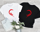One Love Shirt, Couple Matching Shirts, Couple Shirts, Valentine Shirt, Valentine Gifts, Gifts for Her, Gifts for Him, Clothe Design, C5569