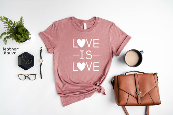 Love Is Love Shirt, LGBT Shirt, Love Is Love Tee, Pride Shirt, Lesbian Shirt, Lesbian Gift, Equality T-shirt, Love Shirt, C5412