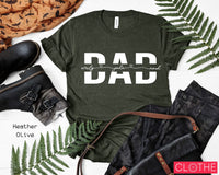 Dad Shirt with Kids Names, Father’s Day Shirt, Gift for Dad, Father’s Gift, Dad T-Shirt, Gift for Dad, Shirts for Dad, C5761