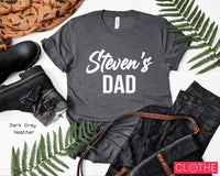 Dad Shirt with Kids Name, Father’s Day Shirt, Gift for Dad, Father’s Gift, Dad T-Shirt, Gift for Dad, Shirts for Dad, C5762