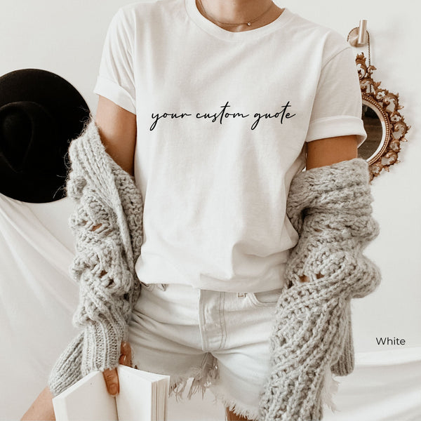 Custom Shirt, Custom Sweatshirt, Custom T-Shirt, Shirt Design, Custom Logo T-Shirts, Personalized T-Shirt, Gift for Her, C5819
