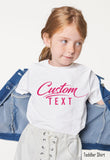 Custom Kid's Shirt,Personalized Kids T-Shirts Custom Youth  Sweatshirt,Hoodie,Baby Bodysuit,Children's Custom T-shirt
