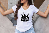 Schuyler Sisters V Neck Shirt,Work T-Shirt,Hamilton Tee,Alexander Hamilton, Hamilton Musical, Hamilton Gifts, Girl Power Shirt, C5880