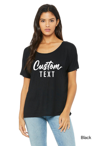 Slouchy off shoulder online t shirt