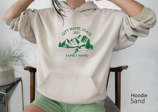 family ski trip shirts