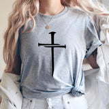 Nail Cross Shirt,Nail Cross Sweatshirt,Blessed Shirt,Christian Shirt,Faith Shirt,Distressed Shirt,Vertical Cross,Disciple,Love,Grace,C5905