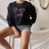 Flower Girl Shirt,Cute Flower Girl Idea,Flower Girl Wedding Party Shirt, Wedding Tshirt,Cute Flower Girl Proposal, Custom Bridal Party,C5993