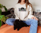 Mom Life Sweatshirt,Funny Mom Halloween Shirt,-s Shirt, Mom T-shirt,Messy Bun Mom,C5895