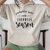 Pumpkin Spice Favorite Season Sweatshirt, Pumpkin Season Sweatshirt, Thankfull Sweatshirt, Thagnksgiving Shirts, Grateful Sweatshirt,C6090