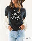 Celestial Shirt,Celestial Tee,Celestial Sweatshirt,Sunshine Tee,One with the Sun,Boho Shirt,Mystical Tee,Moon Shirt,Bohemian Shirt,C6045