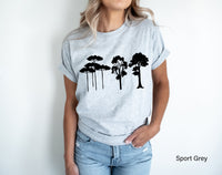 Pine Tree Shirt, Pine Tree T Shirt,Camping Shirt,Hiking Shirt,Adventure Shirt, Nature Lover Gift, Plan Tee, Camp Lover Shirt,C6092