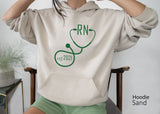 Nurse Sweatshirt,Nurse Stethoscope Shirt,RN Registered Nurse Est2021,Essential Worker,Nurses Superhero,Nurse Week,Nursing School Tee,C5863