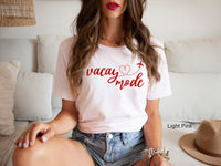 Vacay Mode Shirt, Vacation Shirt, Vacation Shirts for Women, Vacation Sweatshirt, Travel Shirts, Vacay Shirt, Girls Vacation, C6097