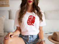 Girls should never be afraid to be smart  Shirt, Girls Tshirts, Positive Girls Sweatshirt, Stronge Shirt, Brave Shirt, C6101