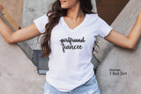 Girlfriend Fiancee Shirt, Meant To Be Engagement Shirts, I Said Yes, Engagement Gift, Fiance Shirt, Future Mrs, Clothe Design, C5471