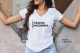 Moderna Vaccinated Shirt, Team Moderna, Nurse Shirt, Funny Pandemic Shirt, Vaccination Shirt,  Covid Vaccine Shirt C5655