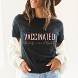 Vaccinated Sweatshirt, Vaccinated Shirt,Proud Member Of The Vaccinated Club Sweatshirt,Quarantine Sweatshirt,Quarantined Shirt,C6149
