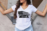 Patriotic Soldier American Flag Shirt, USA Patriotic Military Adult, American Flag T-Shirt, United States Patriotic, Army Style, C5791