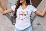 Ohio Home Shirt, Unisex Ohio Shirt, Soft Shirt, Ohio State, Gifts for Her, Ohio Apparel, Clothe Design, C5585
