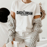 Dadalorian Shirt , Dad Shirt, Husband Gift, Funny Star Wars Shirt For Dad , Father's Day gift, Star Wars Shirt for Dad ,C5849