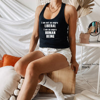 I Am Not An Angry Liberal, I'm An Angry Human Being Essential T Shirt, Anti Trump Shirt, Democrat Shirt, Political Shirt, C5361