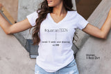 Quaranteen-Turned 13 Amidst Social Distancing est.2008, Teen Quarantine Shirt, Quaranteen Birthday, Birthday Girl Shirt, Clothe Design,C5020