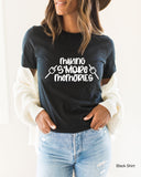 Making Smore Memories Shirt,  Camping Shirt, Camp Lovers Shirt, Hiking Shirt, Camp Lover Shirt, Vacation Shirt, Camping Trip, C5802