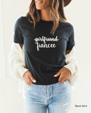 Girlfriend Fiancee Shirt, Meant To Be Engagement Shirts, I Said Yes, Engagement Gift, Fiance Shirt, Future Mrs, Clothe Design, C5471